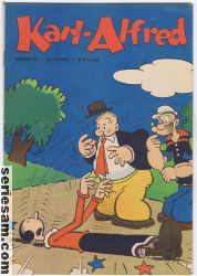 Karl-Alfred 1953 nr 25 omslag serier