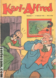 Karl-Alfred 1953 nr 7 omslag serier