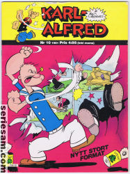 Karl-Alfred 1981 nr 10 omslag serier