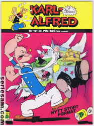 Karl-Alfred 1981 nr 10 omslag serier Karl-Alfred 1981 nr 10 omslag serier