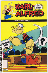 Karl-Alfred 1981 nr 6 omslag serier Karl-Alfred 1981 nr 6 omslag serier