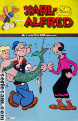 Karl-Alfred 1982 nr 1 omslag serier Karl-Alfred 1982 nr 1 omslag serier