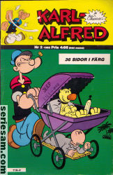 Karl-Alfred 1982 nr 2 omslag serier Karl-Alfred 1982 nr 2 omslag serier