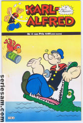 Karl-Alfred 1982 nr 4 omslag serier Karl-Alfred 1982 nr 4 omslag serier