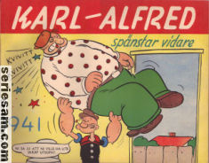 Karl-Alfred julalbum 1941 omslag serier
