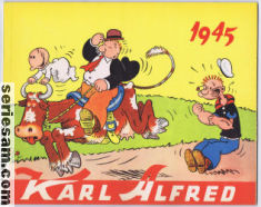 Karl-Alfred julalbum 1945 omslag serier