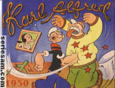 Karl-Alfred julalbum 1950 omslag serier
