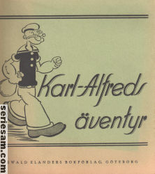 Karl-Alfreds äventyr 1934 omslag serier