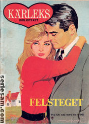 Kärleksbiblioteket 1969 nr 1 omslag serier Kärleksbiblioteket 1969 nr 1 omslag serier
