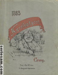 Karrikatyrer 1883 nr 1 omslag serier