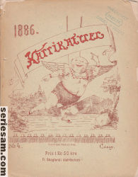 Karrikatyrer 1886 nr 4 omslag serier Karrikatyrer 1886 nr 4 omslag serier