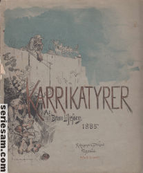 Karrikatyrer af Bruno Liljefors 1885 omslag serier