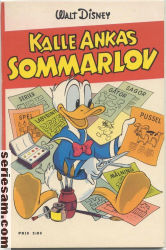 Kalle Ankas sommarlov 1958 omslag serier