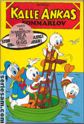 Kalle Ankas sommarlov 1983 omslag serier