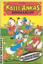 Kalle Ankas sommarlov 1984 omslag serier