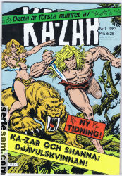 Ka-Zar 1983 nr 1 omslag serier