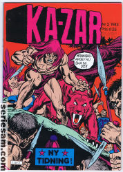 Ka-Zar 1983 nr 2 omslag serier