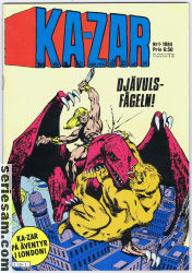 Ka-Zar 1984 nr 1 omslag serier Ka-Zar 1984 nr 1 omslag serier