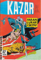 Ka-Zar 1984 nr 2 omslag serier