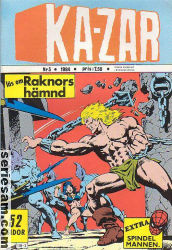 Ka-Zar 1984 nr 3 omslag serier