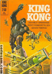 King Kong 1972 omslag serier