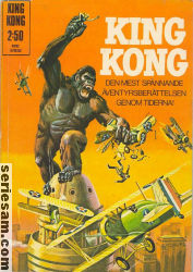 King Kong 1972 omslag serier King Kong 1972 omslag serier