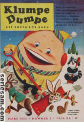 Klumpe Dumpe 1955 nr 2 omslag serier