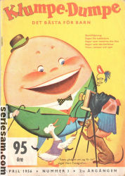 Klumpe Dumpe 1956 nr 3 omslag serier