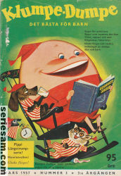 Klumpe Dumpe 1957 nr 3 omslag serier