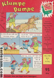 Klumpe Dumpe 1958 nr 3 omslag serier