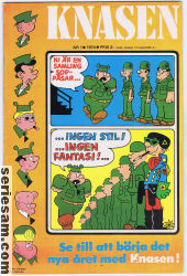 Knasen 1974 nr 1 omslag serier Knasen 1974 nr 1 omslag serier