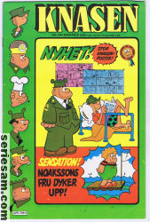 Knasen 1975 nr 3 omslag serier Knasen 1975 nr 3 omslag serier
