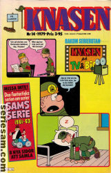 Knasen 1979 nr 14 omslag serier Knasen 1979 nr 14 omslag serier