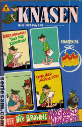 Knasen 1979 nr 16 omslag serier Knasen 1979 nr 16 omslag serier