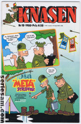 Knasen 1980 nr 18 omslag serier Knasen 1980 nr 18 omslag serier
