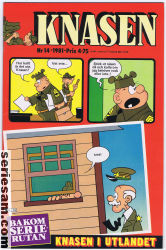 Knasen 1981 nr 14 omslag serier Knasen 1981 nr 14 omslag serier