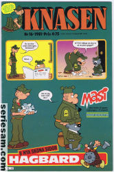 Knasen 1981 nr 16 omslag serier Knasen 1981 nr 16 omslag serier