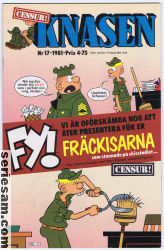 Knasen 1981 nr 17 omslag serier Knasen 1981 nr 17 omslag serier