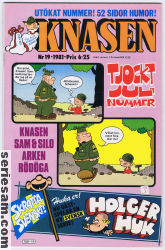 Knasen 1981 nr 19 omslag serier Knasen 1981 nr 19 omslag serier