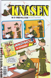 Knasen 1988 nr 11 omslag serier Knasen 1988 nr 11 omslag serier