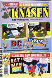 Knasen 1988 nr 18 omslag serier Knasen 1988 nr 18 omslag serier
