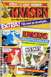 Knasen 1988 nr 2 omslag serier Knasen 1988 nr 2 omslag serier