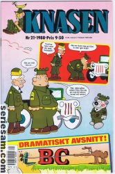 Knasen 1988 nr 21 omslag serier Knasen 1988 nr 21 omslag serier