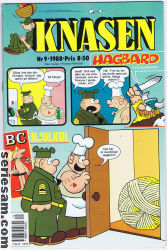 Knasen 1988 nr 9 omslag serier Knasen 1988 nr 9 omslag serier