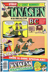 Knasen 1989 nr 10 omslag serier Knasen 1989 nr 10 omslag serier