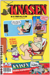 Knasen 1989 nr 11 omslag serier Knasen 1989 nr 11 omslag serier
