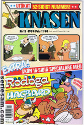Knasen 1989 nr 12 omslag serier Knasen 1989 nr 12 omslag serier