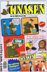 Knasen 1989 nr 13 omslag serier Knasen 1989 nr 13 omslag serier