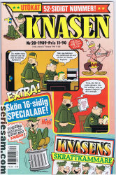 Knasen 1989 nr 20 omslag serier Knasen 1989 nr 20 omslag serier