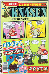 Knasen 1989 nr 22 omslag serier Knasen 1989 nr 22 omslag serier